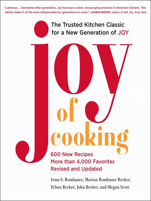 Title details for Joy of Cooking by Irma S. Rombauer - Available